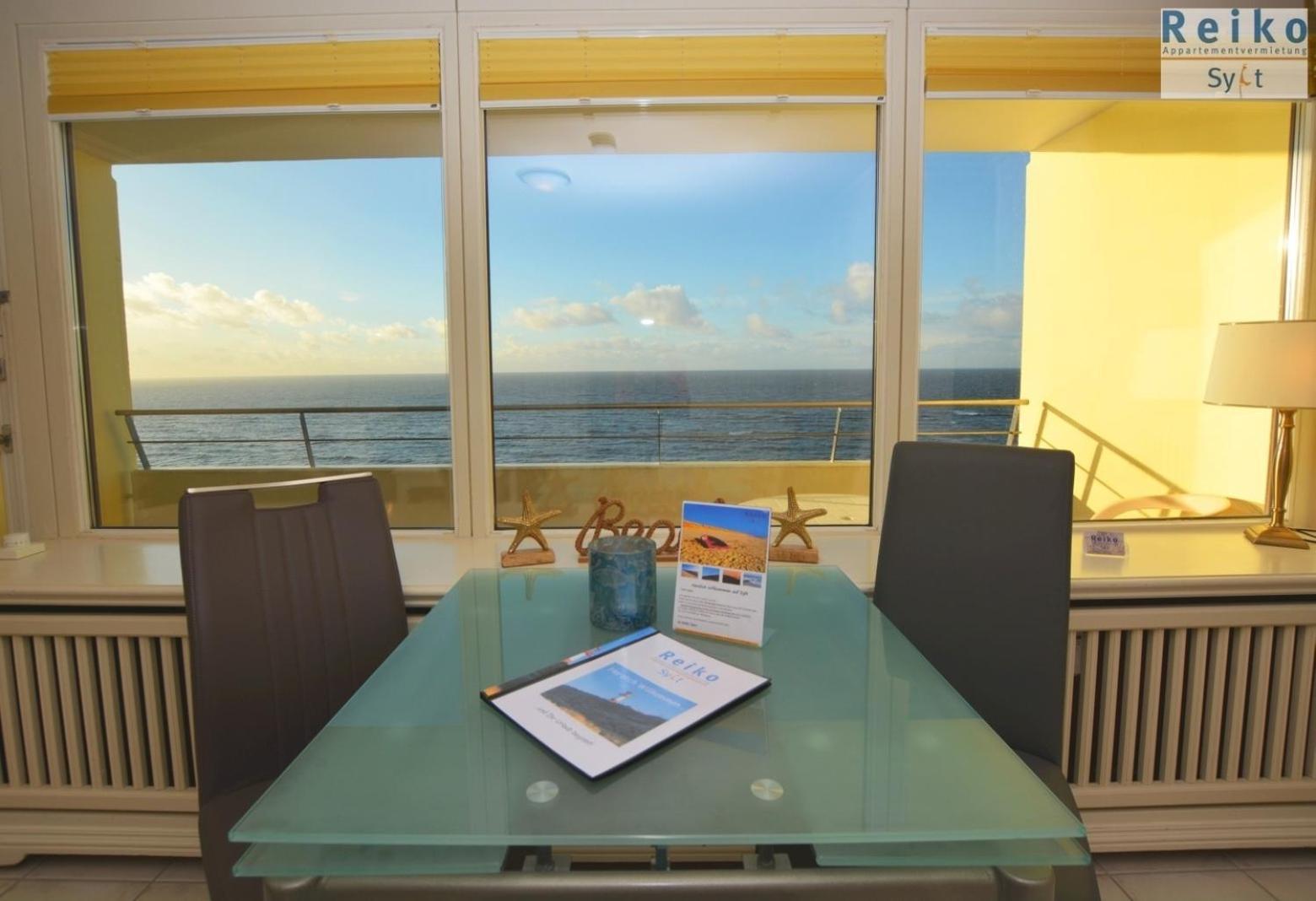 Apartment 1-315, Seeseite, Haus Metropol, 13 Etage Westerland